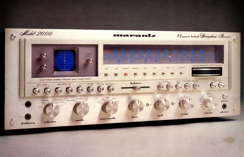 Hifi Vintage – Ampli-tuner Marantz Model 2600 (1978-80)