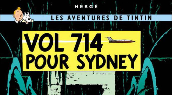 Série TV et Album BD – Hergé et la SF : Vol 714 pour Sydney (1992)
